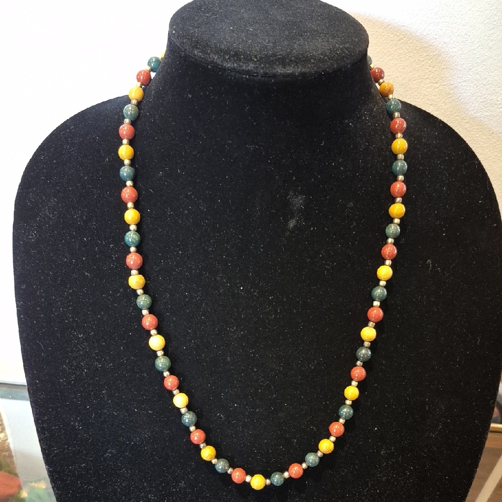 Multicolor Beaded Necklace